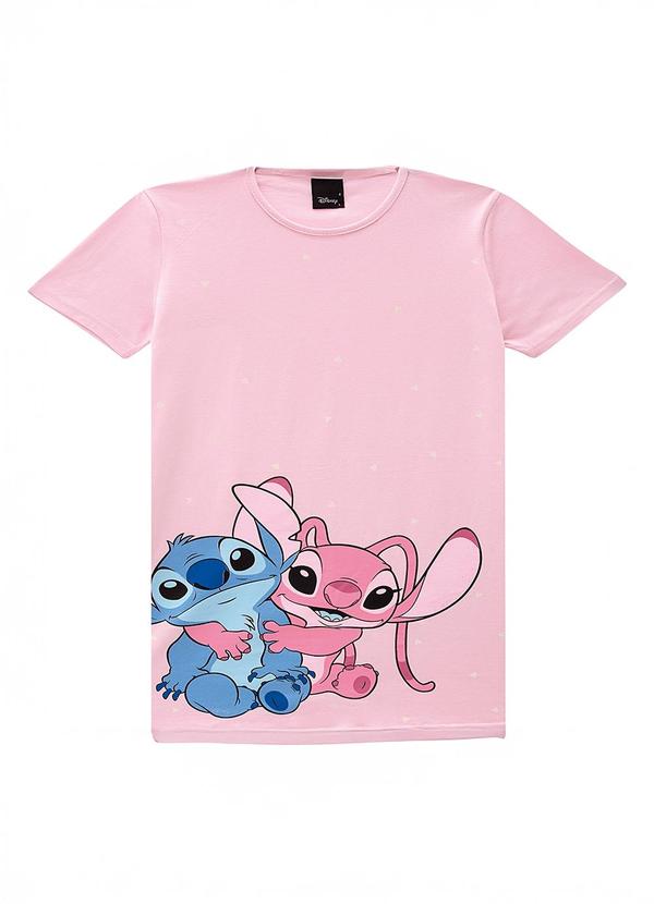Camisola Stich® Rosa Claro