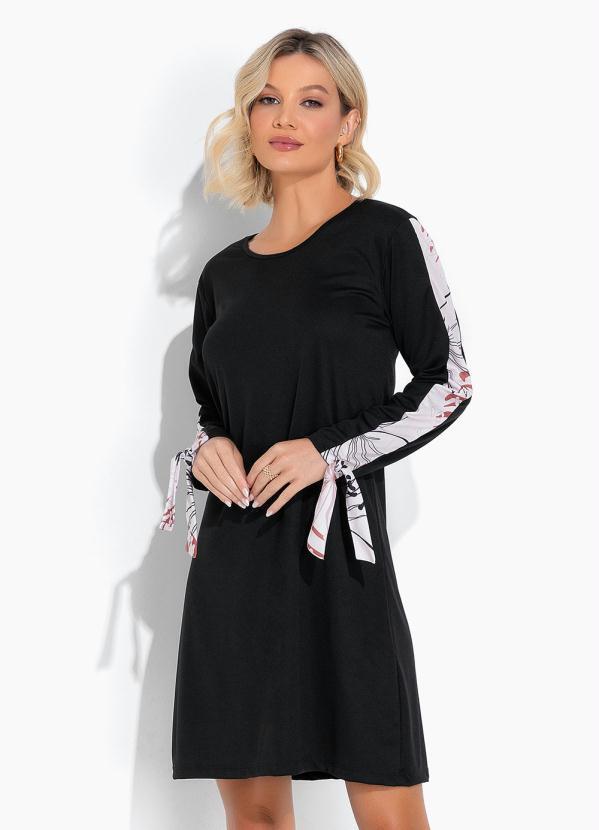 Camisola com AmarraçãoFolhagem Bege