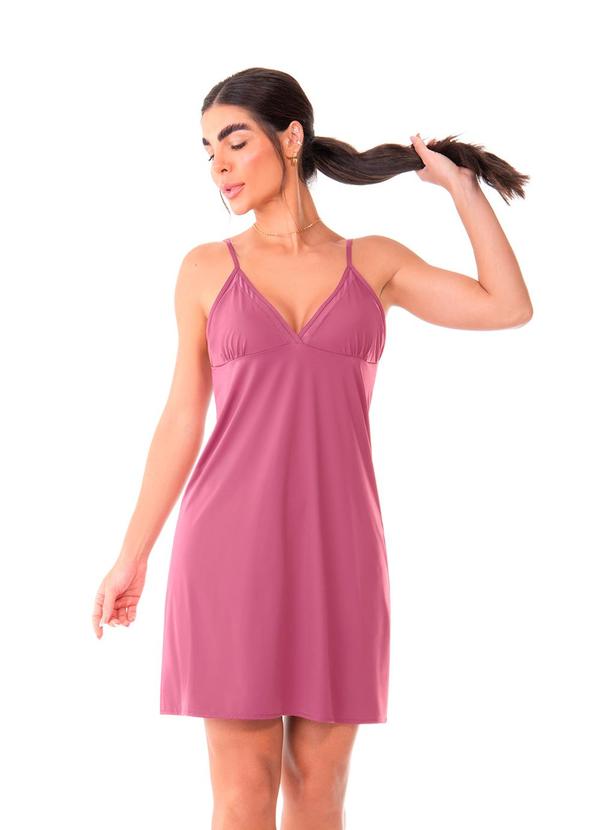 Camisola com Transparência Dusty Pink