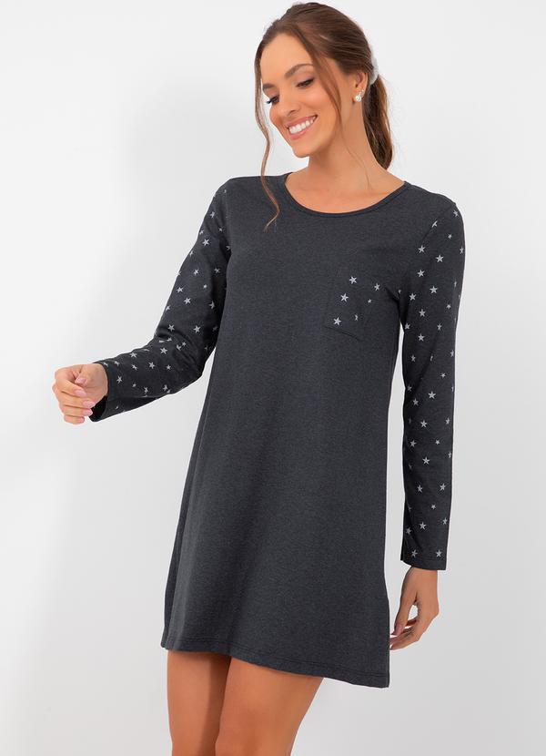 Vista 2 Camisola Estrela Mescla em Meia Malha Alma Dolce Alma Dolce