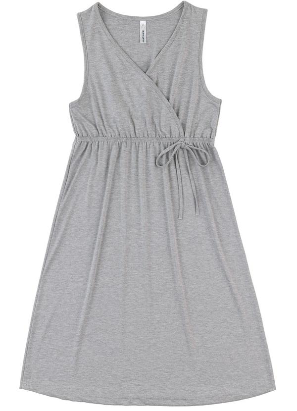 Camisola Gestante em Malha Cinza