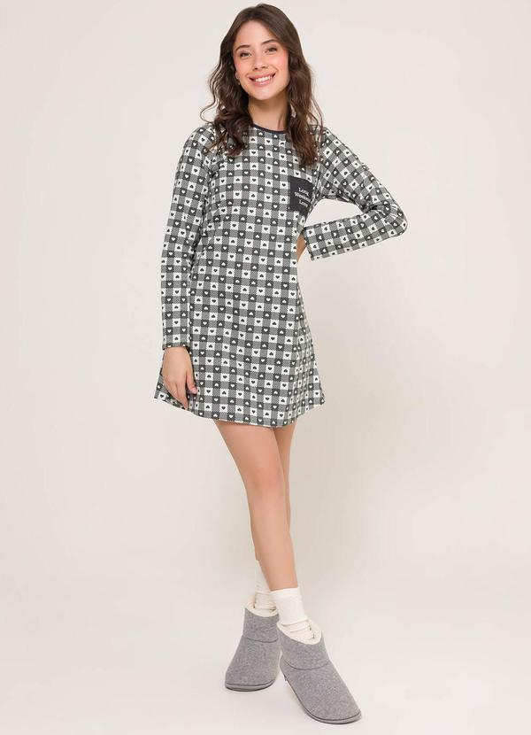 Camisola Manga Longa Cinza
