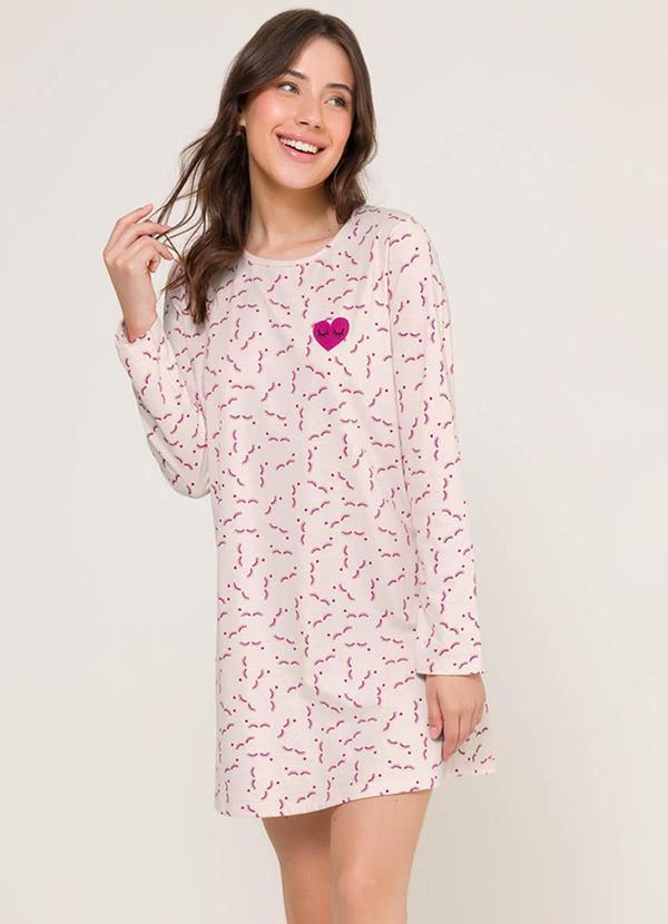 Camisola Manga Longa Rosa