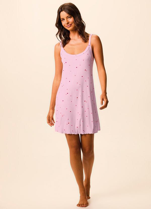 Camisola Slim Canelada Rosa Claro