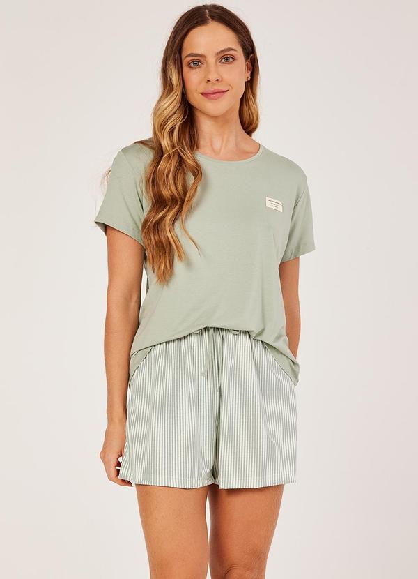 Conjunto Short Doll Verde