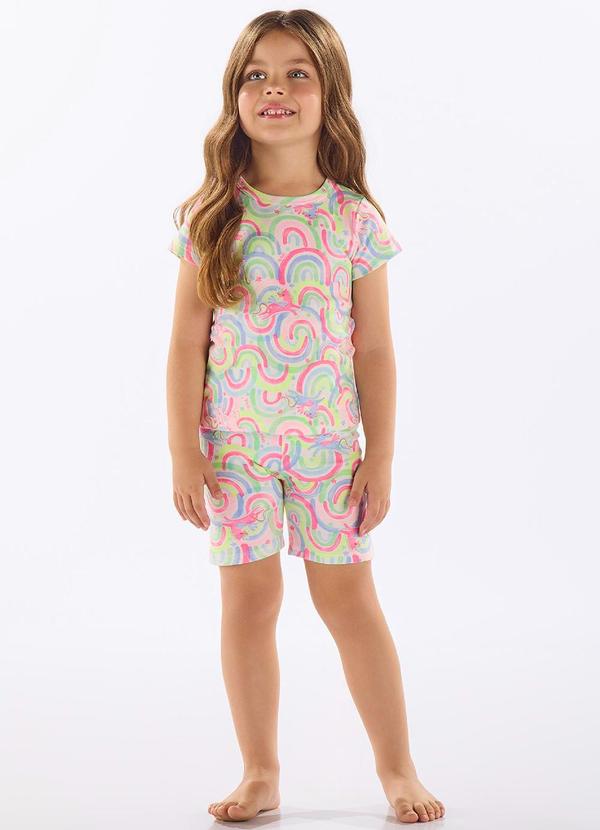 Pijama Infantil Finino Suedine Branco