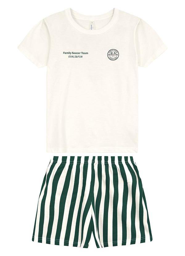 Pijama Family Soccer Team Off White