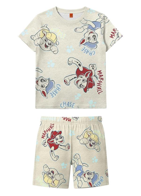 Pijama Patrulha Canina® que Brilha NoCinza