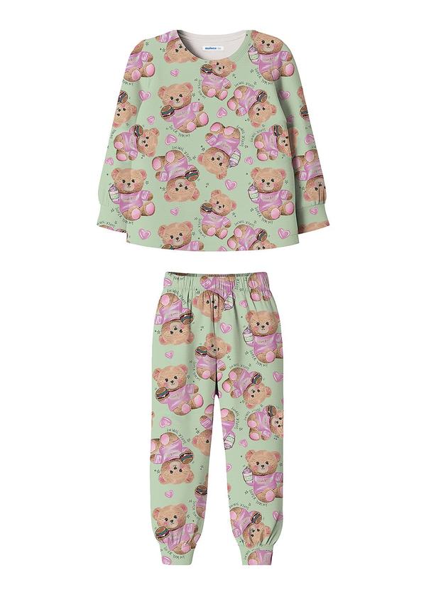 Pijama Jogger Ursinhos Verde