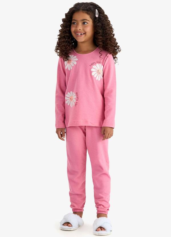 Pijama Malhão Fruit Rosa