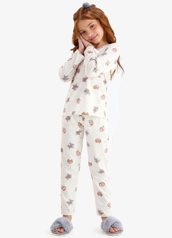 Pijama Meia Malha Rosa