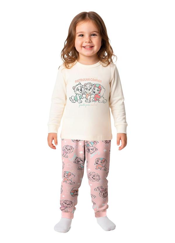 Pijama Patrulha Canina® Off White