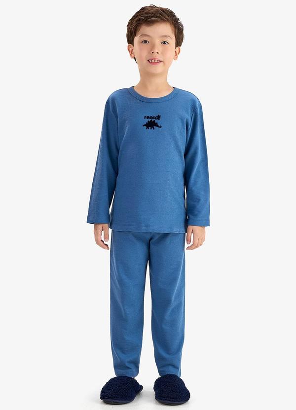 Pijama em Malhão Fruit Azul