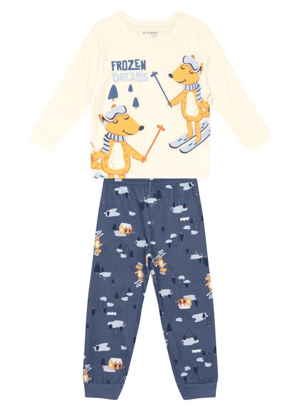 Pijama Infantil Brilha no Escuro Natural
