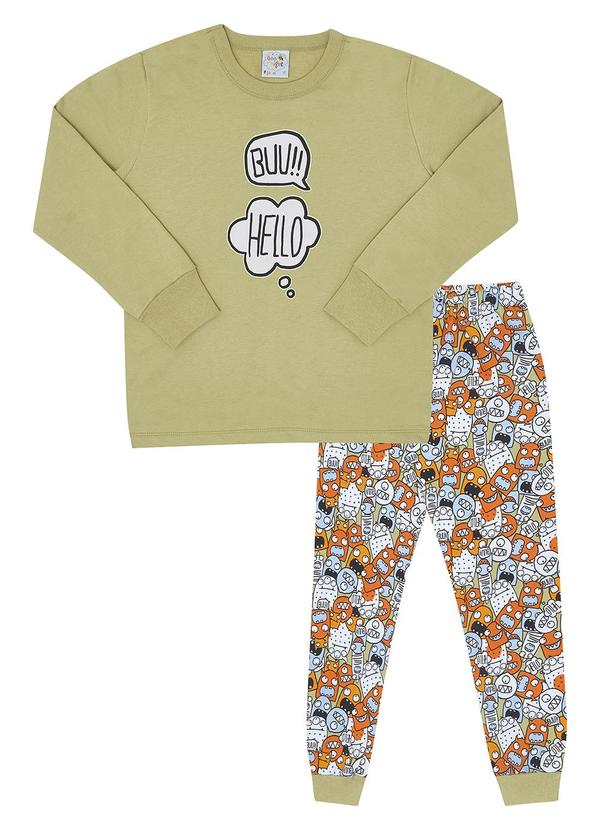 Pijama Moletinho Verde