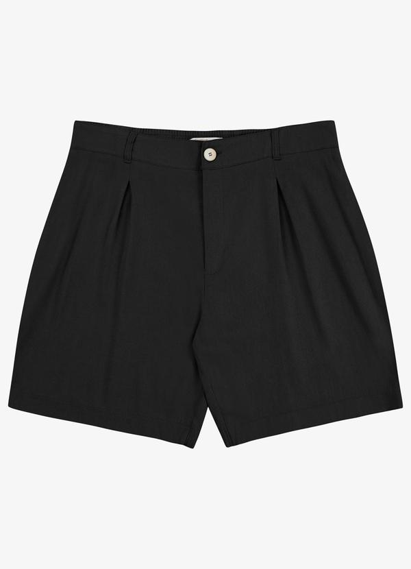 Bermuda Feminina Plus Preto