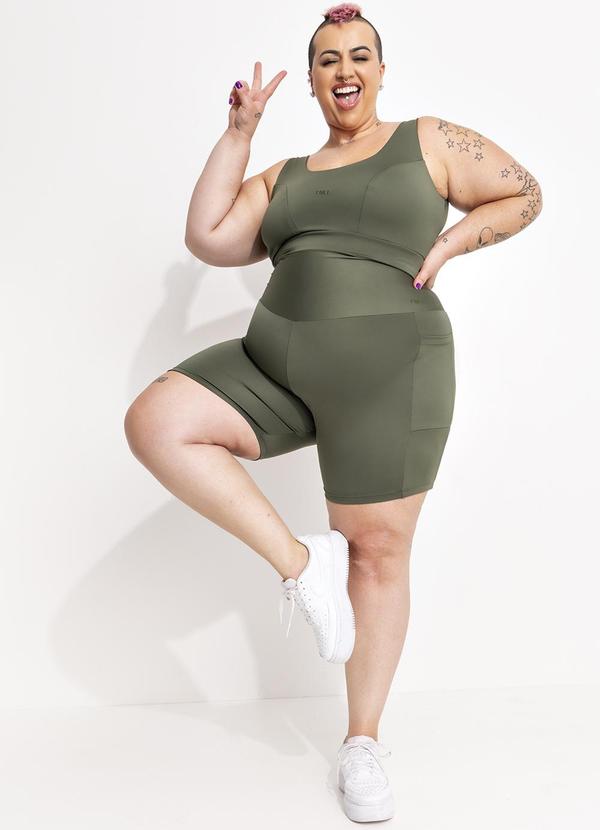 Bermuda Verde em Suplex Zero Transparência