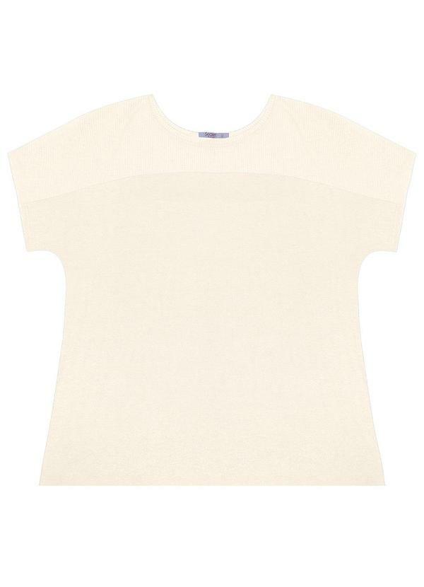 Blusa Feminina Plus Size Bege