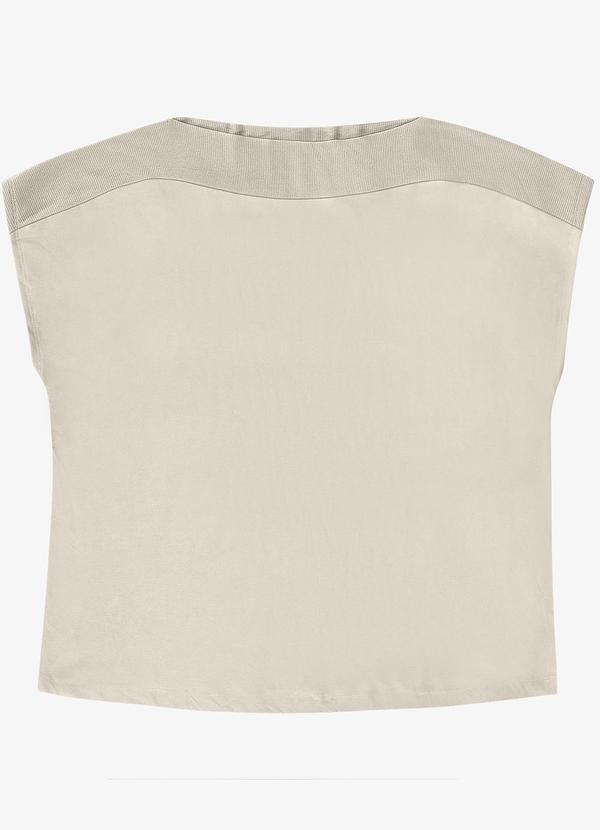 Blusa Feminina Plus Size Bege