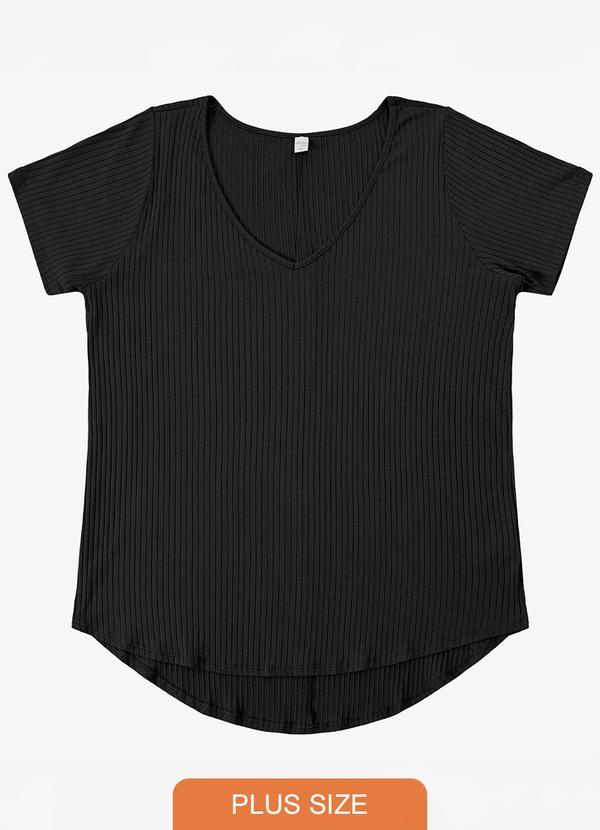 Blusa Feminina Plus Size da Preto