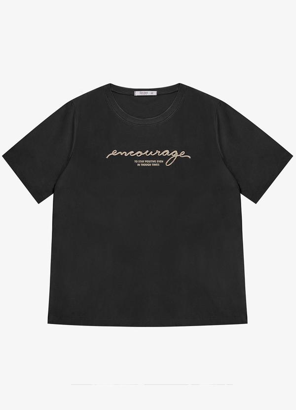 Blusa Feminina Plus Size Preto