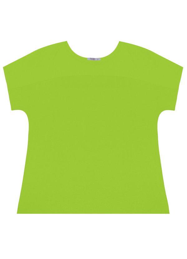 Blusa Feminina Plus Size Verde