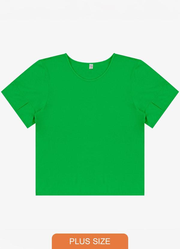 Blusa Plus Size Rovitex Verde