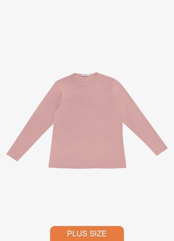 Blusa Térmica Plus Size Rosa