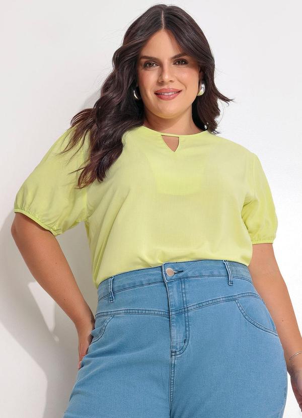 Blusa em Viscose Verde