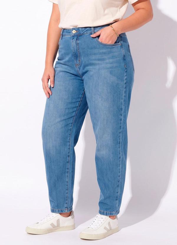 Calça Azul Claro em Jeans