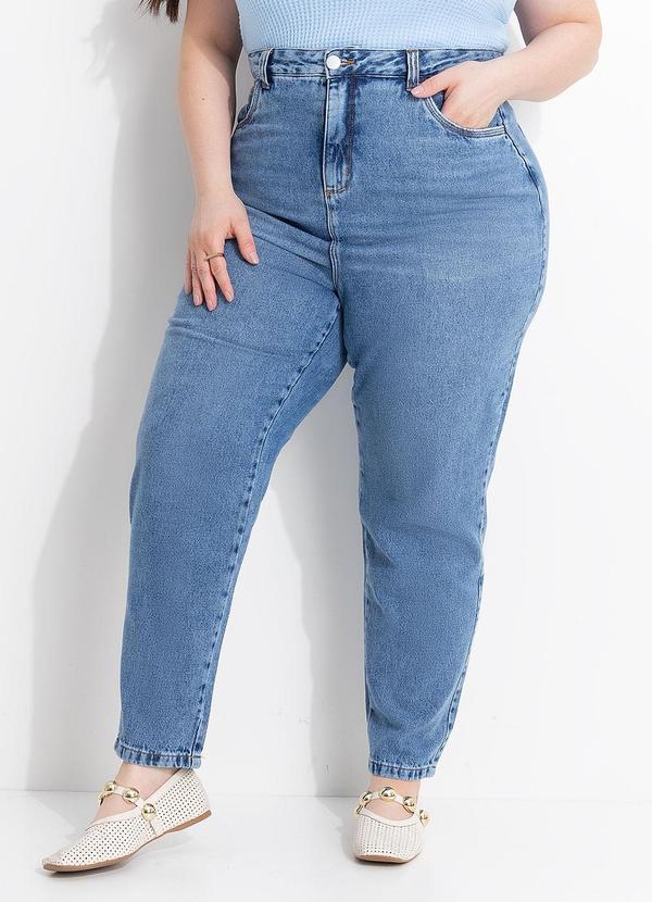 Calça Azul Claro em Jeans