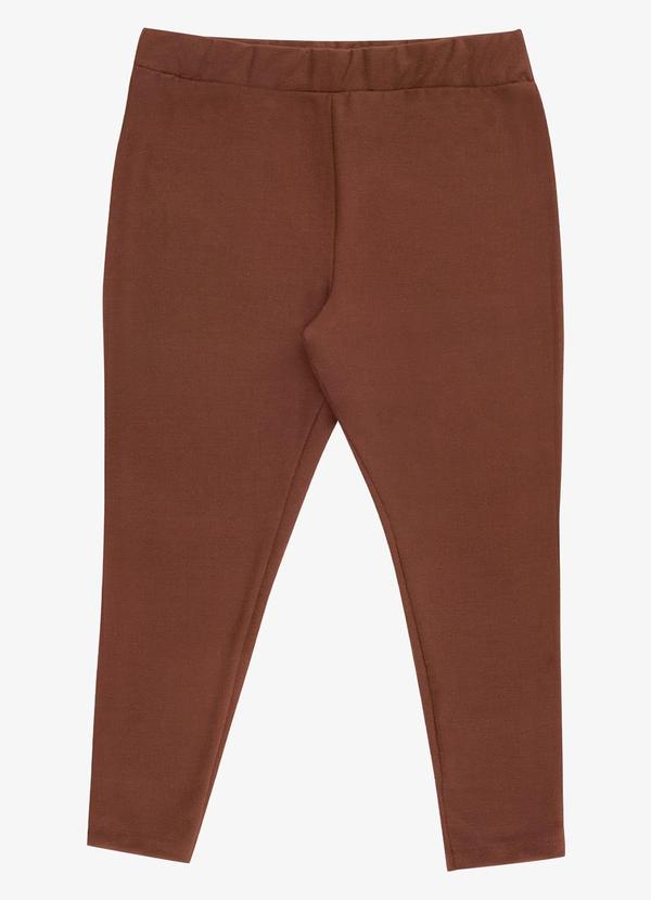 Legging Plus Size Marrom
