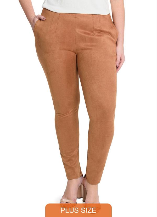 Legging Suede Super Soft Marrom