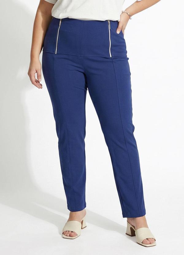 Calça Azul em Bengaline