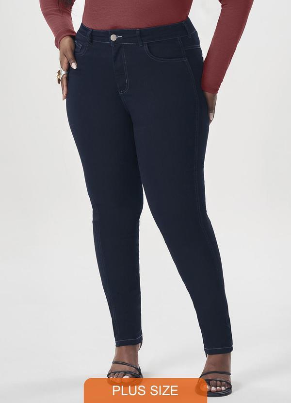 Calça Jeans Skinny Azul
