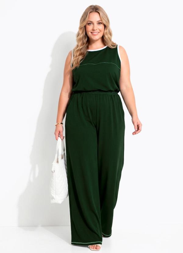 Conjunto Verde Militar em Malha