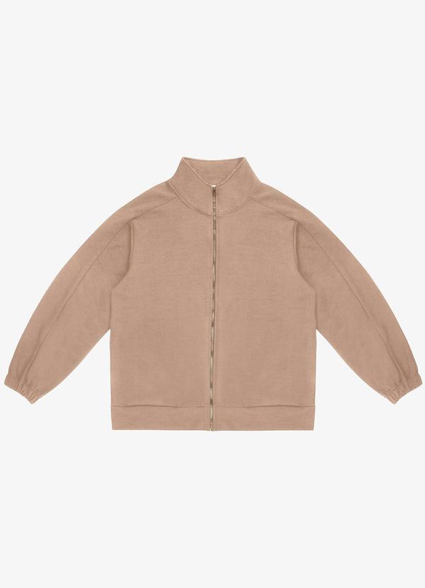 Jaqueta Plus Size Marrom