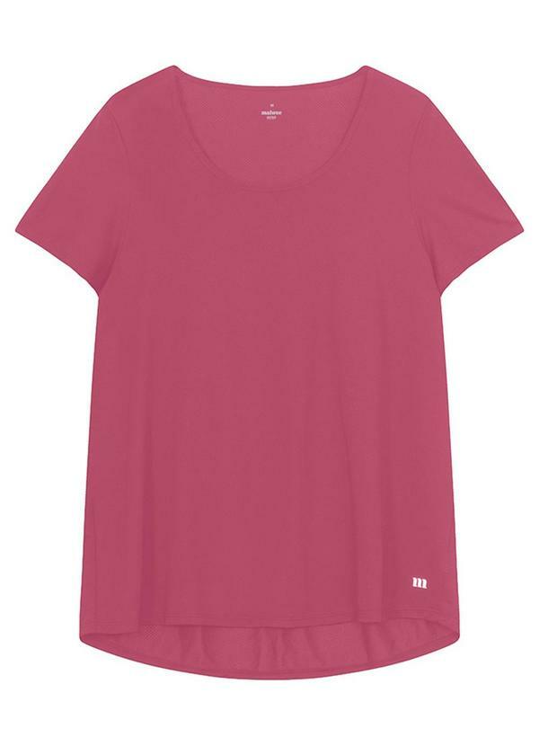 Blusa Mullet Dry Active Plus Rosa