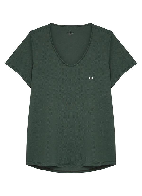 Blusa Mullet Dry Plus Active Verde Petróleo