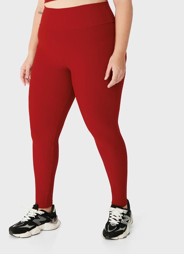 Calça Legging Malha Uv Plus Terracota
