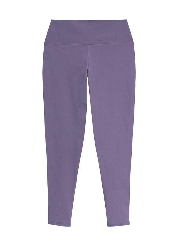 Calça Legging Plus em Malha Eco Active Lavanda