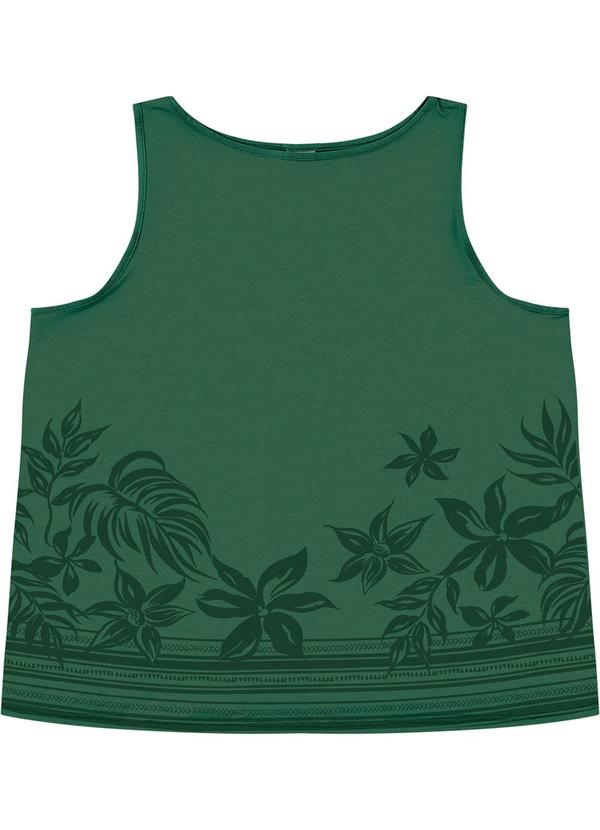 Regata Evasê Tropical PlusVerde