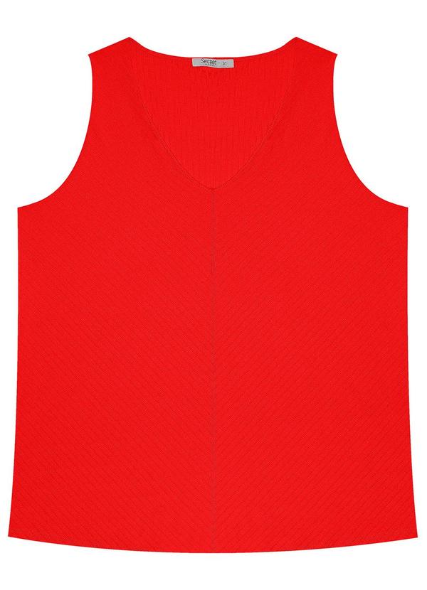 Regata Feminina Plus Size Laranja