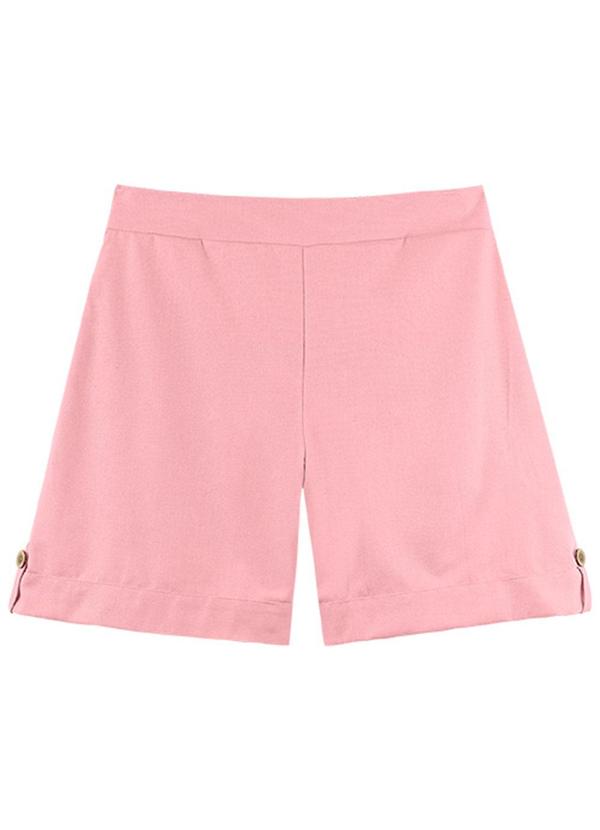 Bermuda Beautiful Summer Plus Size Rosa