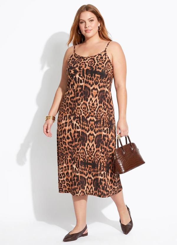 Vestido Oncinha em Malha Fria