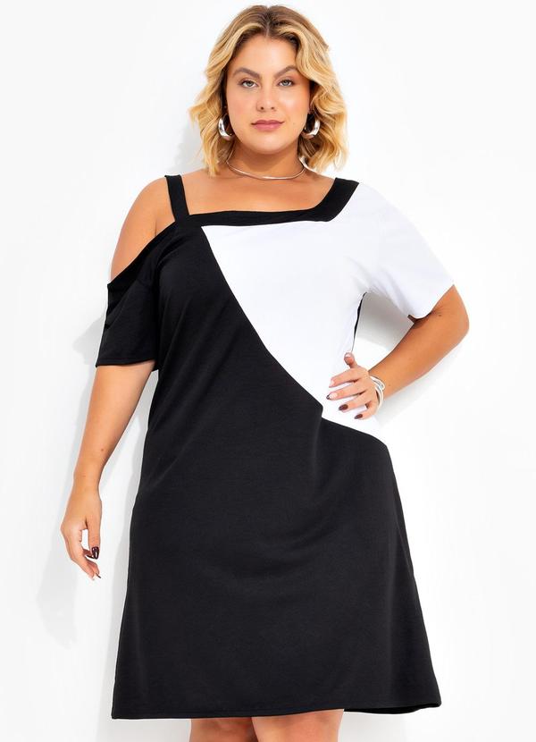 Vestido Preto em Malha