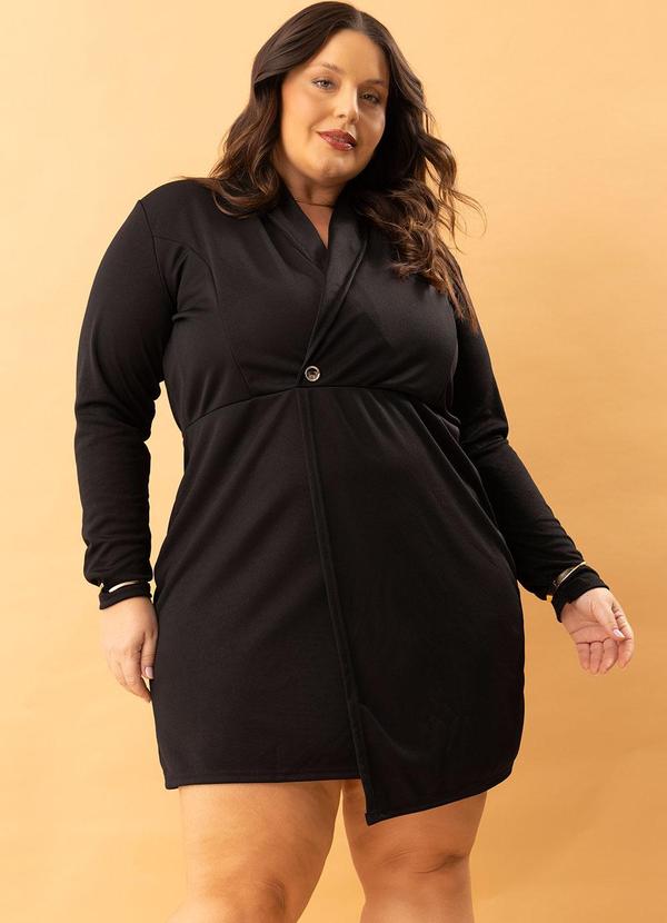 Vestido Preto em Malha
