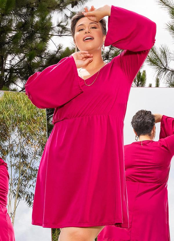 Vestido Púrpura em Malha