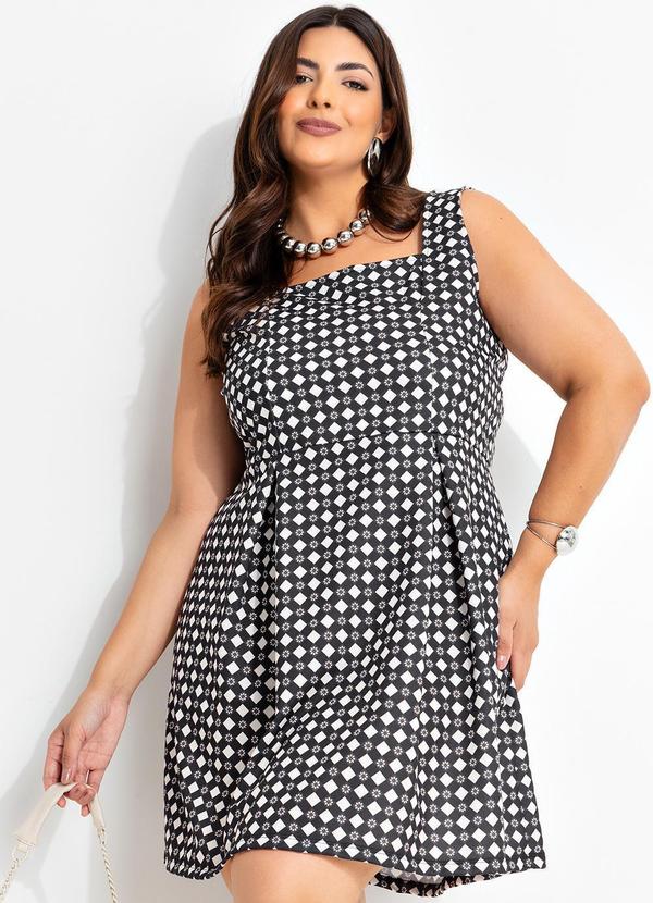 Vestido Xadrez em Moletinho