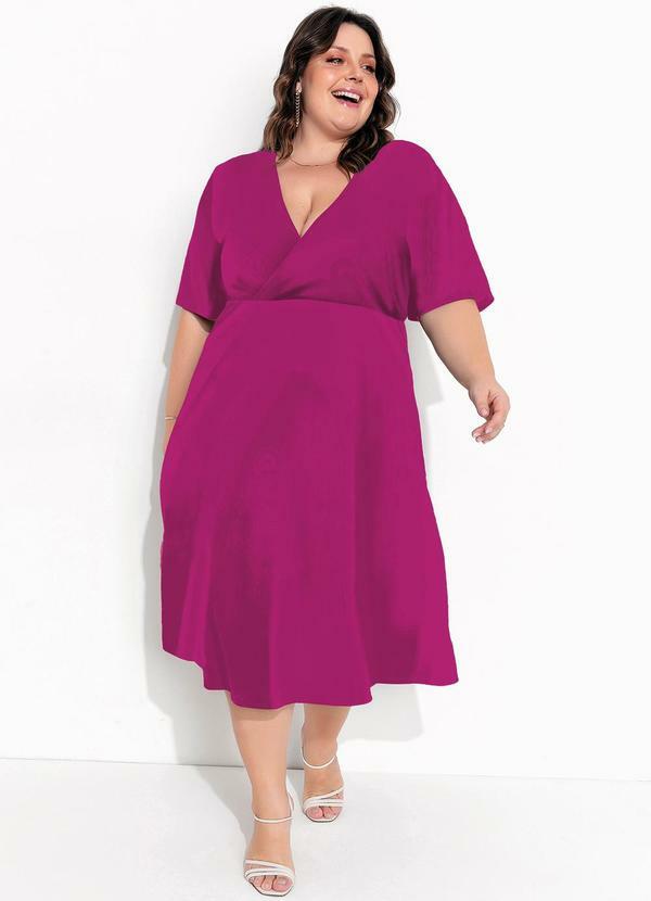 Vestido Pink em Malha